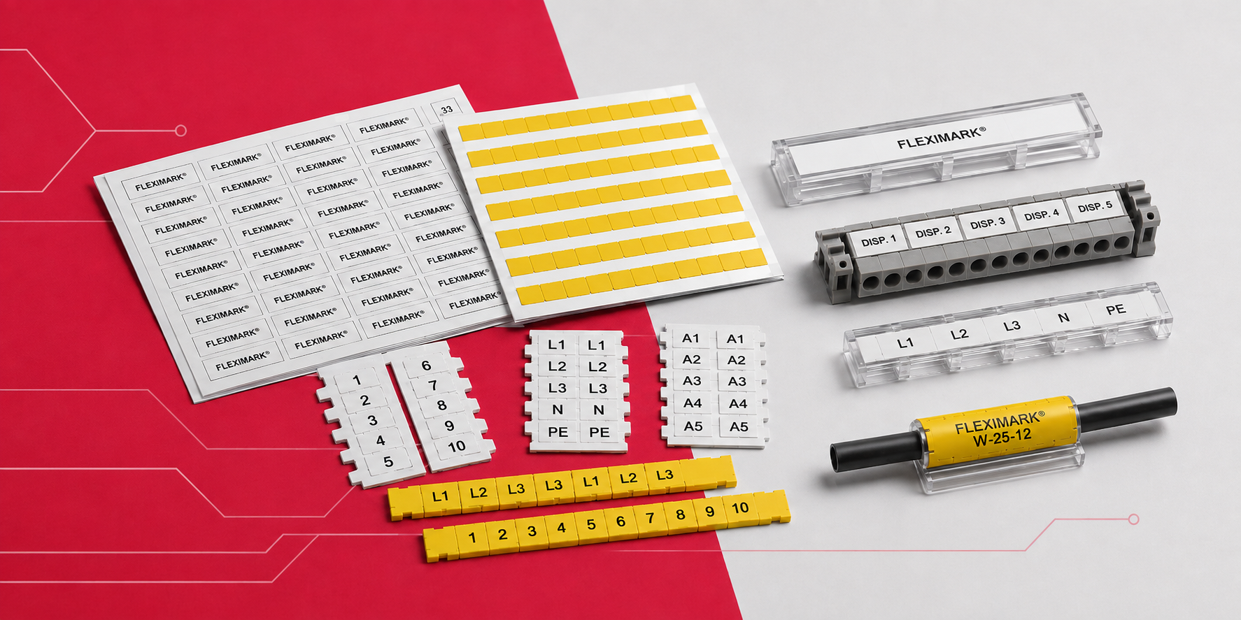 FLEXIMARK® labels, inserts & holders